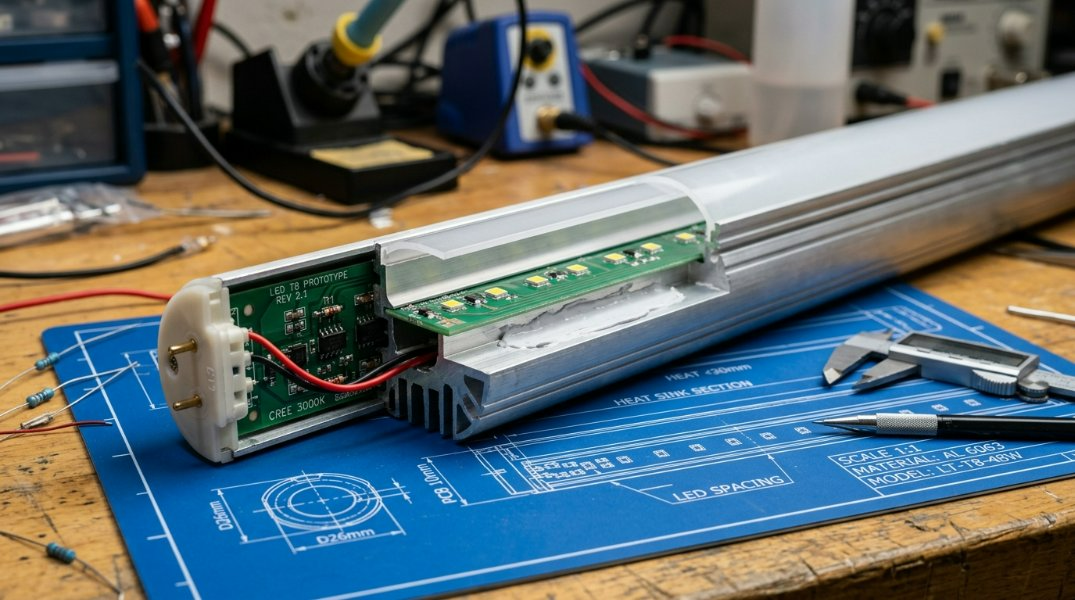 10mm PCB সহ LED T8 টিউব হাউজিং এর জন্য 2026 আলটিমেট গাইড: থার্মাল ডেটা, 3D CAD এবং UL কমপ্লায়েন্স